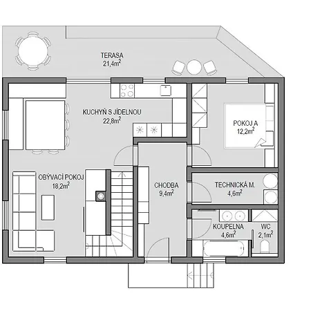 Roubenka Chalet Sobotín